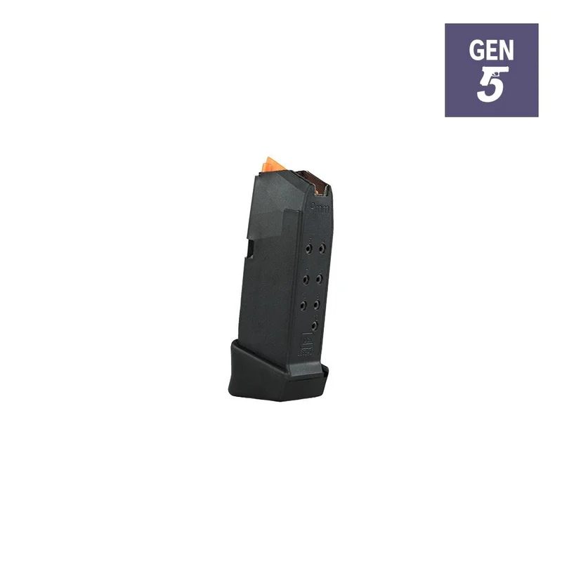 Imagem de Carregador GLOCK 26 (10 tiros) base laranja Gen5