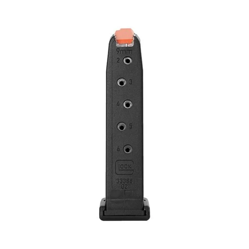 Imagem de Carregador GLOCK 43 (6 tiros) base laranja