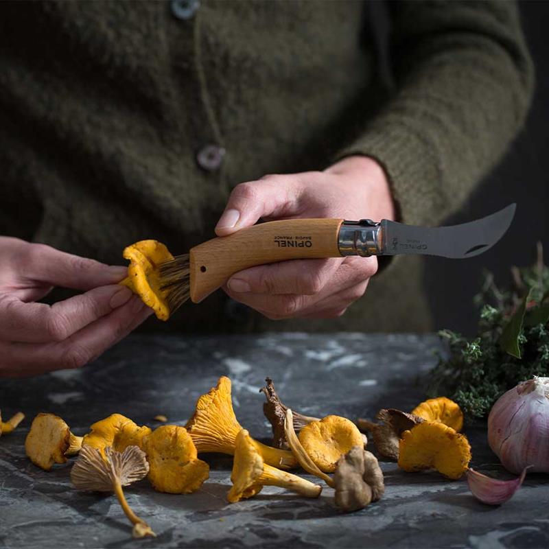 Imagem de Faca Opinel Inox N&ordm;8 Cogumelos